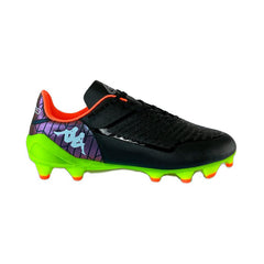 Zapatilla Fútbol Men Kombat Player Base Black Neon Green Firm Ground