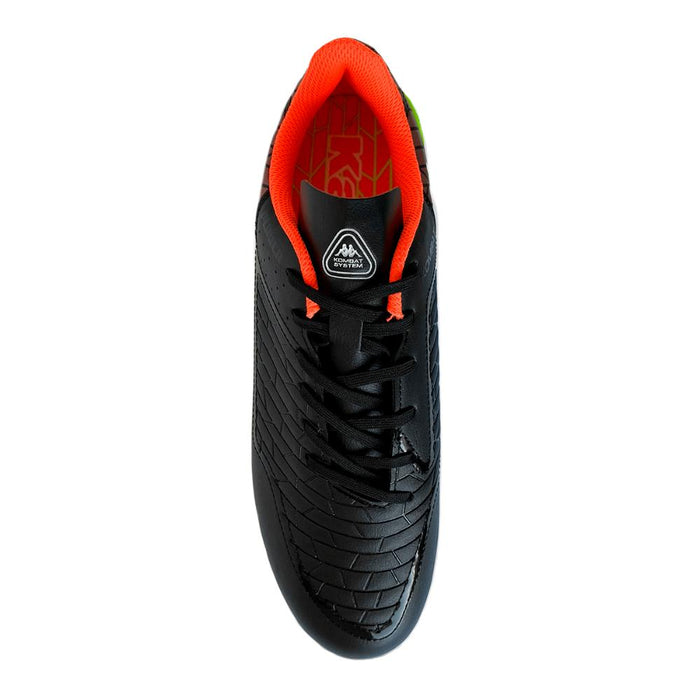 Zapatilla Fútbol Men Kombat Player Base Black Neon Green Firm Ground