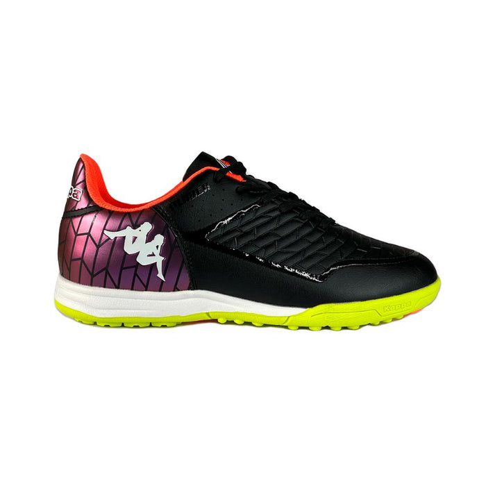 Zapatilla Fútbol Men Kombat Player Base Black Neon Green Turf Ground