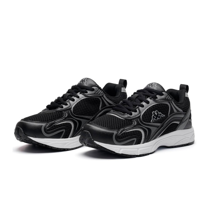 Zapatilla Logo Kappa Mygido Black Grey Bise
